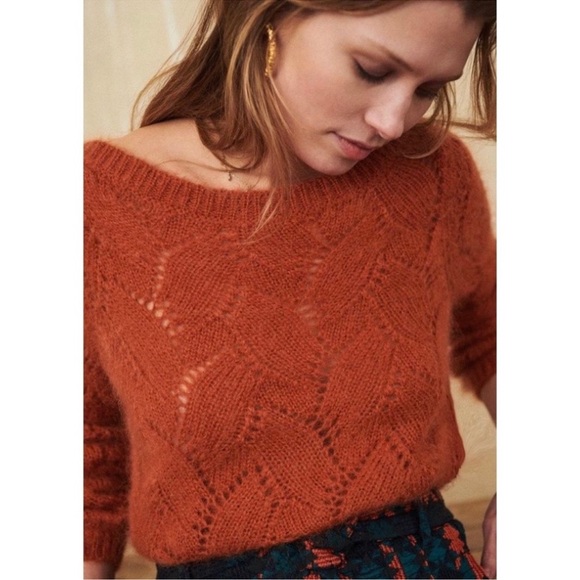 🏷️ SOLD • SÉZANE • Avril Jumper in Cinnamon • XS - Picture 3 of 15